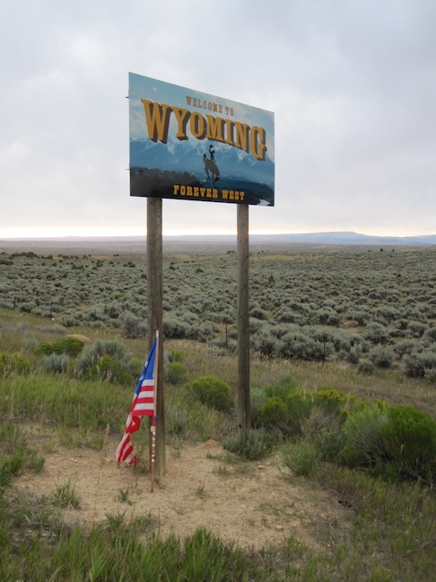 Wyoming Border