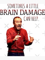Carlin book cover - A Little Brain Damage